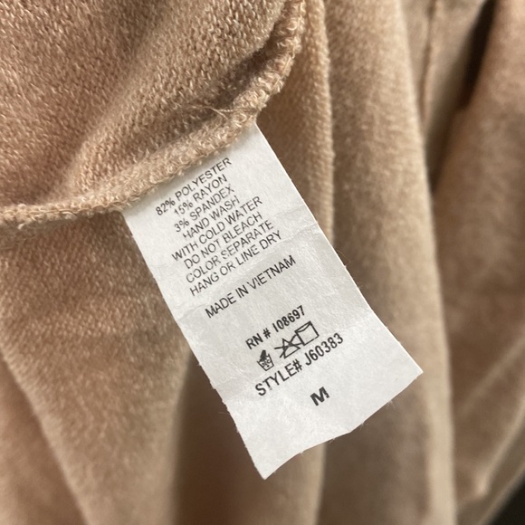 Lipslide Tan zipped cardigan jacket - Picture 8 of 10